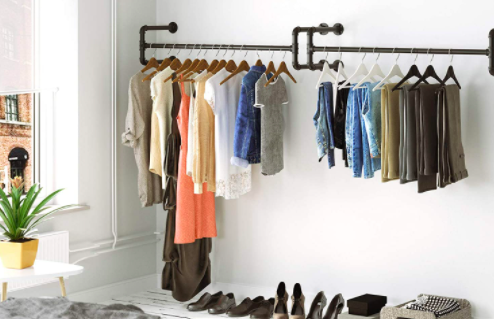 Wall-Mounted Rails Are Compact and Space-Saving