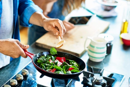 Protect Your Wrist Using a Pan of a Suitable Weight