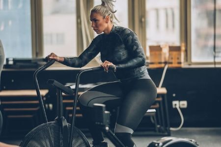 Air Bikes Work Both Your Arms and Legs for a More Intense Workout