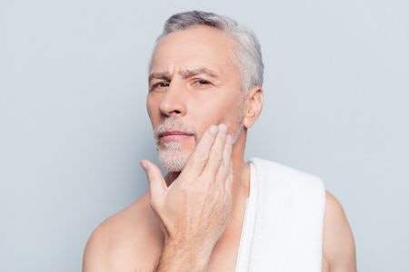 Men With Dry Skin Should Look for Hydrating Emollients and Exfoliants
