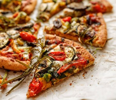 Vegetable and Vegetarian Toppings Can Make for a Lighter and Less Greasy Pizza