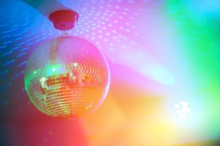A Traditional Glitter Ball Has a Stunning Retro Effect, but You’ll Need a Separate Light Source