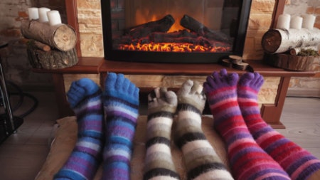 'Fake' Electric Log Burners Simply Require a Socket to Start Warming Your Home and Bones