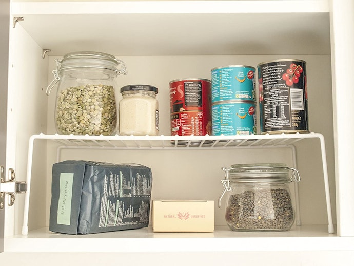 Shelves Keep Everything Visible While Maximising Vertical Space