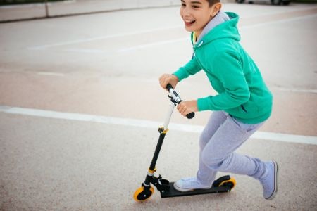 Two-Wheeled Scooters Are a Great Mode of Transport for a Wide Range of Ages