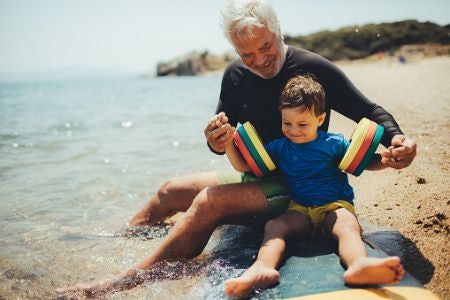 Armbands, Discs, and Rings Are Perfect for Keeping Younger Children Upright