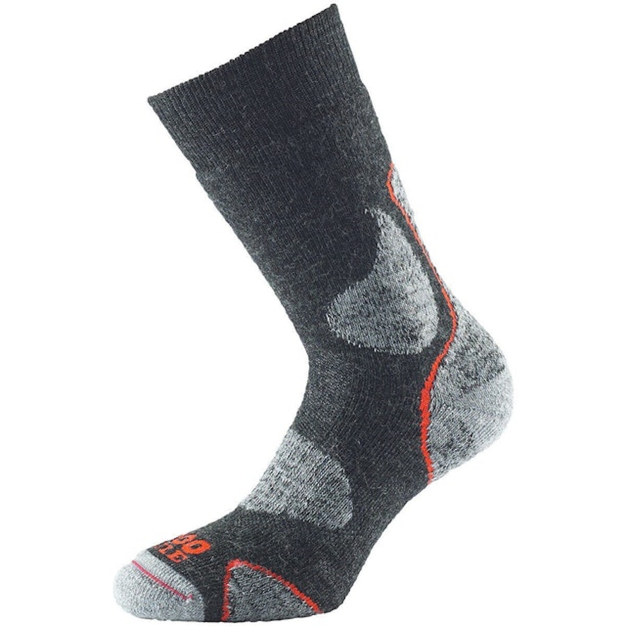 DANISH ENDURANCE Merino Wool Light Hiking Socks 3-Pack for Men, Women &  Kids, Li