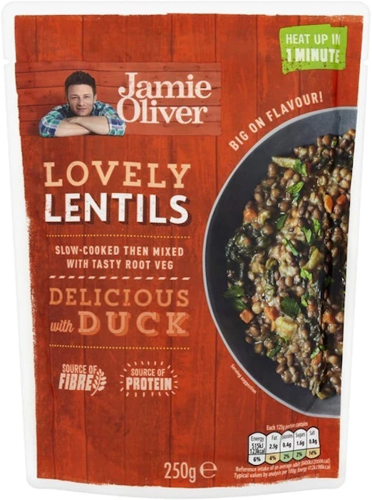 Jamie Oliver Lovely Lentils Pouch Translation missing: en-GB.activerecord.decorators.item_part_image/alt