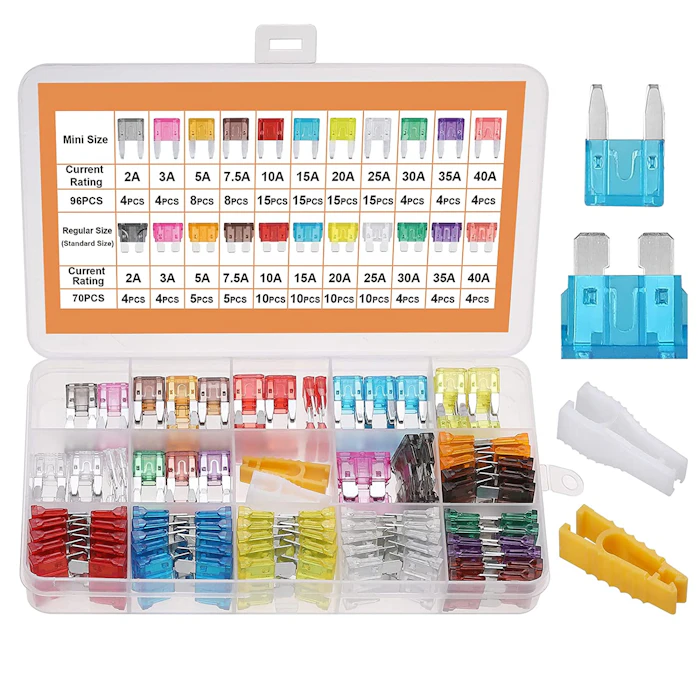 Jorest 168 Pcs Car Fuse Assorted Kit Translation missing: en-GB.activerecord.decorators.item_part_image/alt