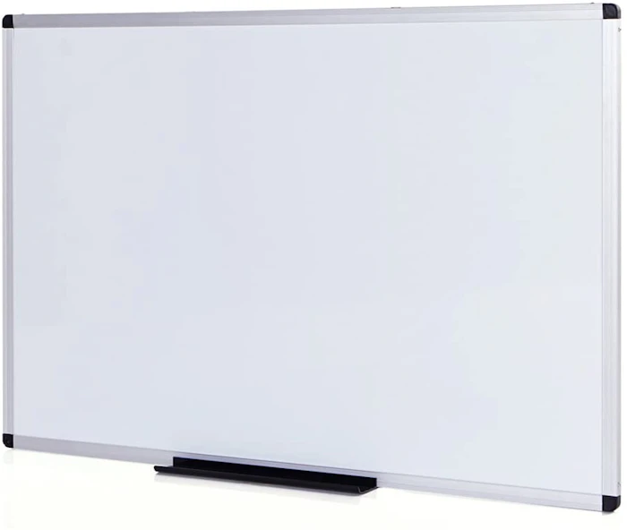 Viz-Pro Magnetic Whiteboard Silver Aluminium Frame Translation missing: en-GB.activerecord.decorators.item_part_image/alt