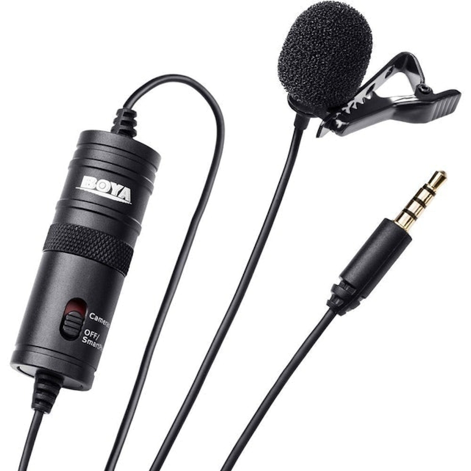 Boya Lavalier Lapel Microphone Translation missing: en-GB.activerecord.decorators.item_part_image/alt