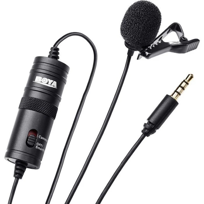 Boya Lavalier Lapel Microphone Translation missing: en-GB.activerecord.decorators.item_part_image/alt