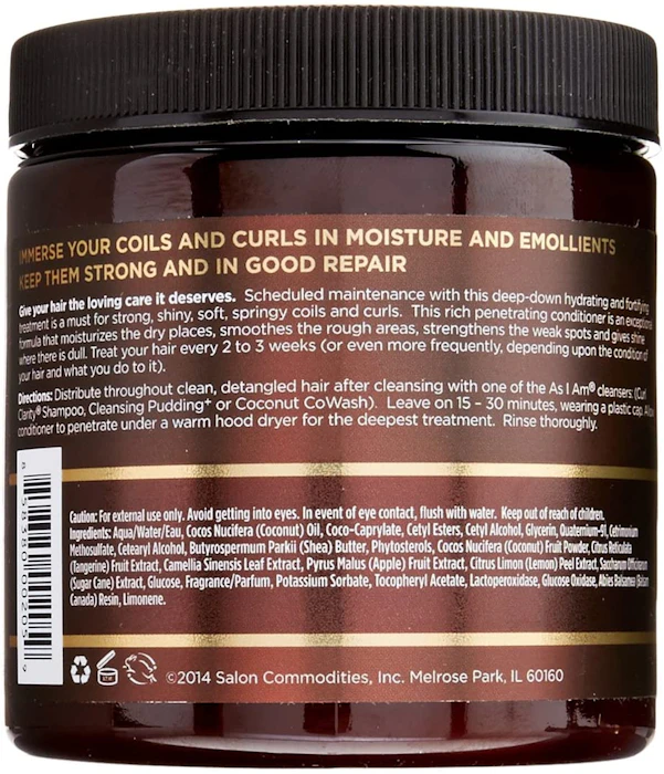 As I Am Hydration Elation Intensive Conditioner Translation missing: en-GB.activerecord.decorators.item_part_image/alt