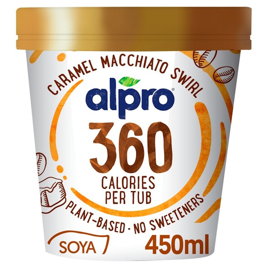 Alpro 360 Caramel Macchiato Swirl Ice Cream Translation missing: en-GB.activerecord.decorators.item_part_image/alt