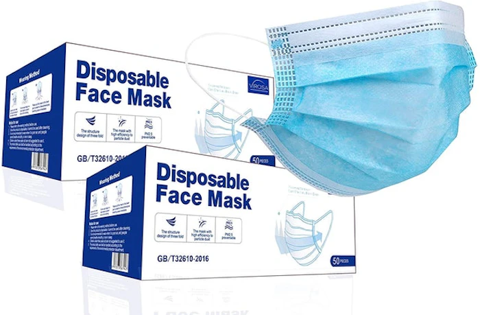 VIROSA Disposable Face Masks Translation missing: en-GB.activerecord.decorators.item_part_image/alt