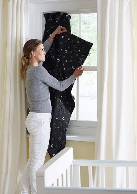 The Gro Company Stars and Moons Gro Anywhere Portable Blackout Blind with Suction Cups Translation missing: en-GB.activerecord.decorators.item_part_image/alt