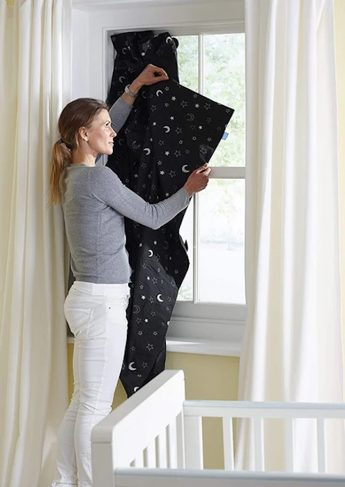 The Gro Company Stars and Moons Gro Anywhere Portable Blackout Blind with Suction Cups Translation missing: en-GB.activerecord.decorators.item_part_image/alt