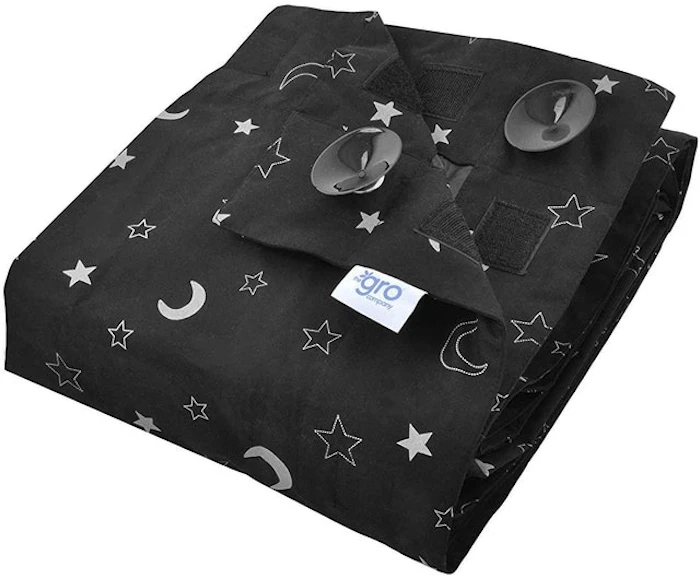 The Gro Company Stars and Moons Gro Anywhere Portable Blackout Blind with Suction Cups Translation missing: en-GB.activerecord.decorators.item_part_image/alt