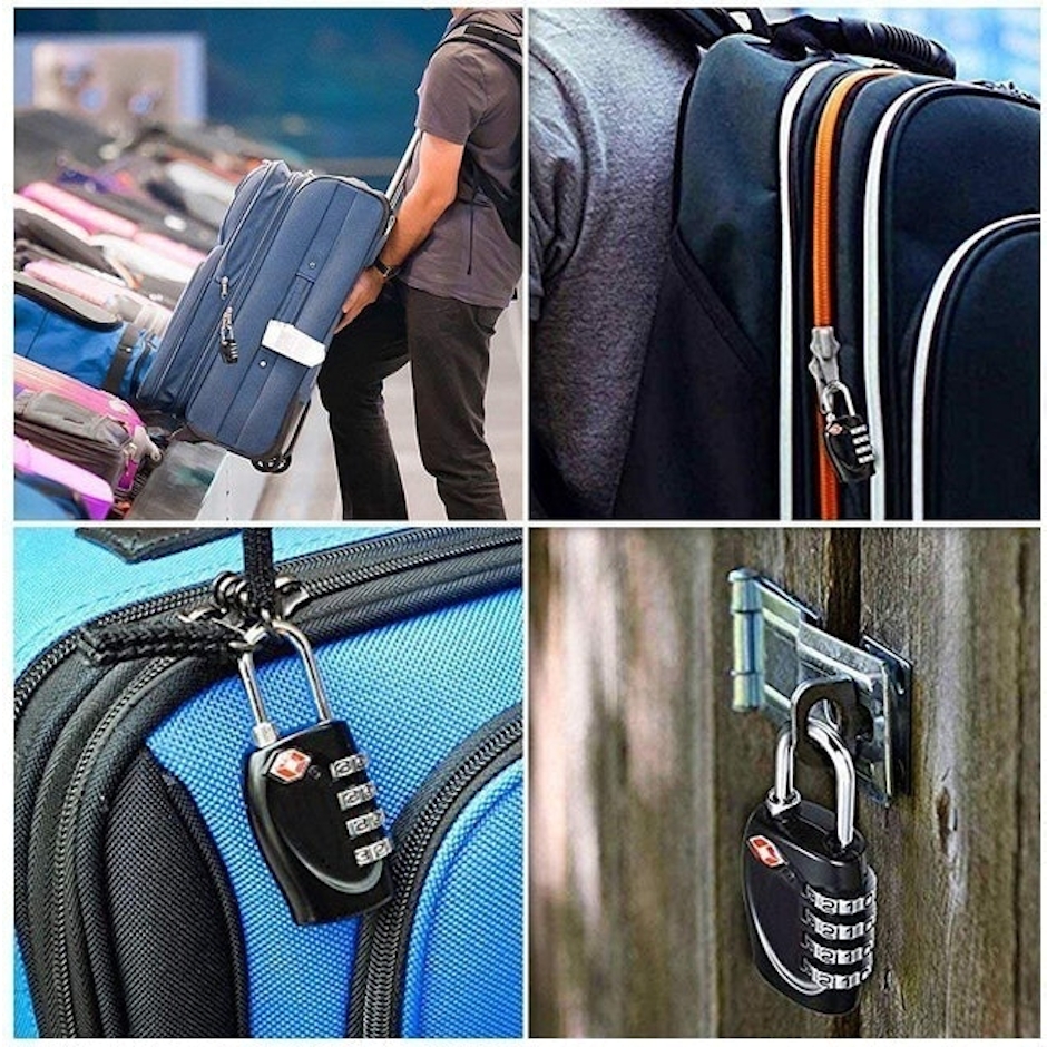 Travel Buddy Security Padlock - 4-dial Combination Translation missing: en-GB.activerecord.decorators.item_part_image/alt