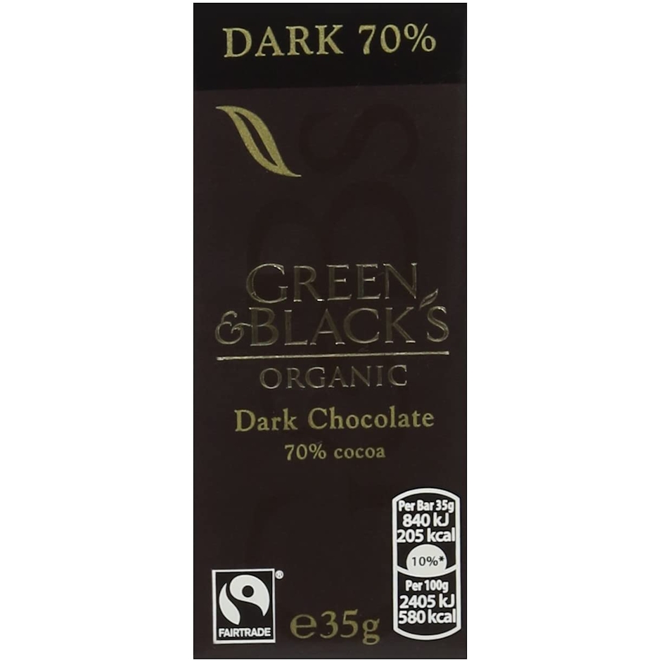 Green & Black's Organic 70% Dark Chocolate Bar Translation missing: en-GB.activerecord.decorators.item_part_image/alt