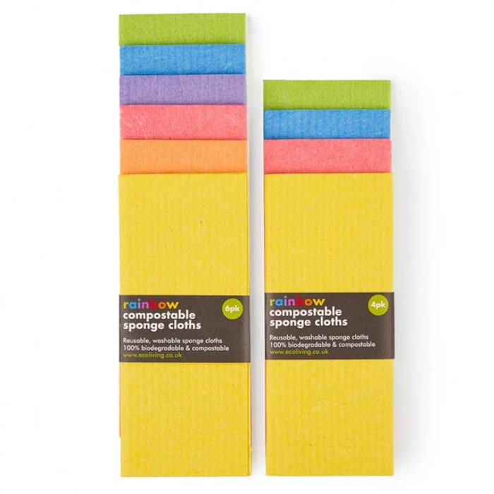 ecoLiving Compostable Sponge Cleaning Cloths Translation missing: en-GB.activerecord.decorators.item_part_image/alt