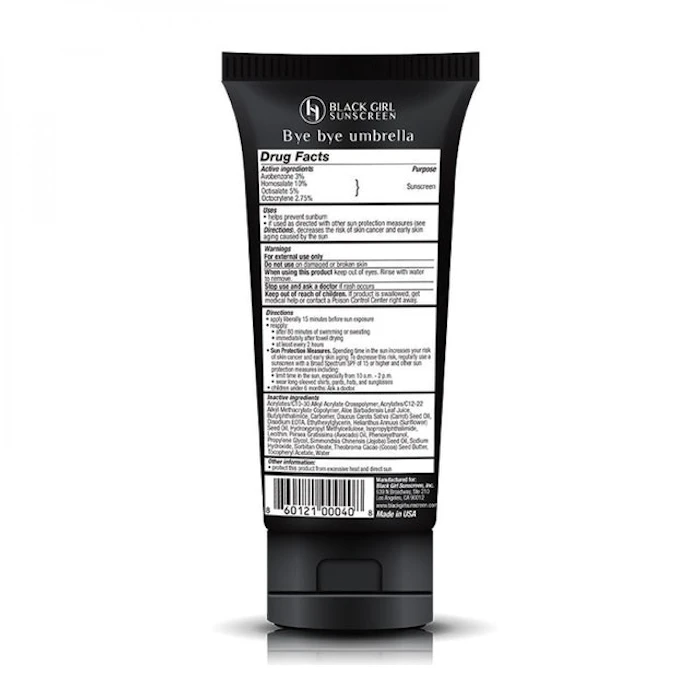 Black Girl Sunscreen Black Girl Sunscreen SPF 30 Translation missing: en-GB.activerecord.decorators.item_part_image/alt