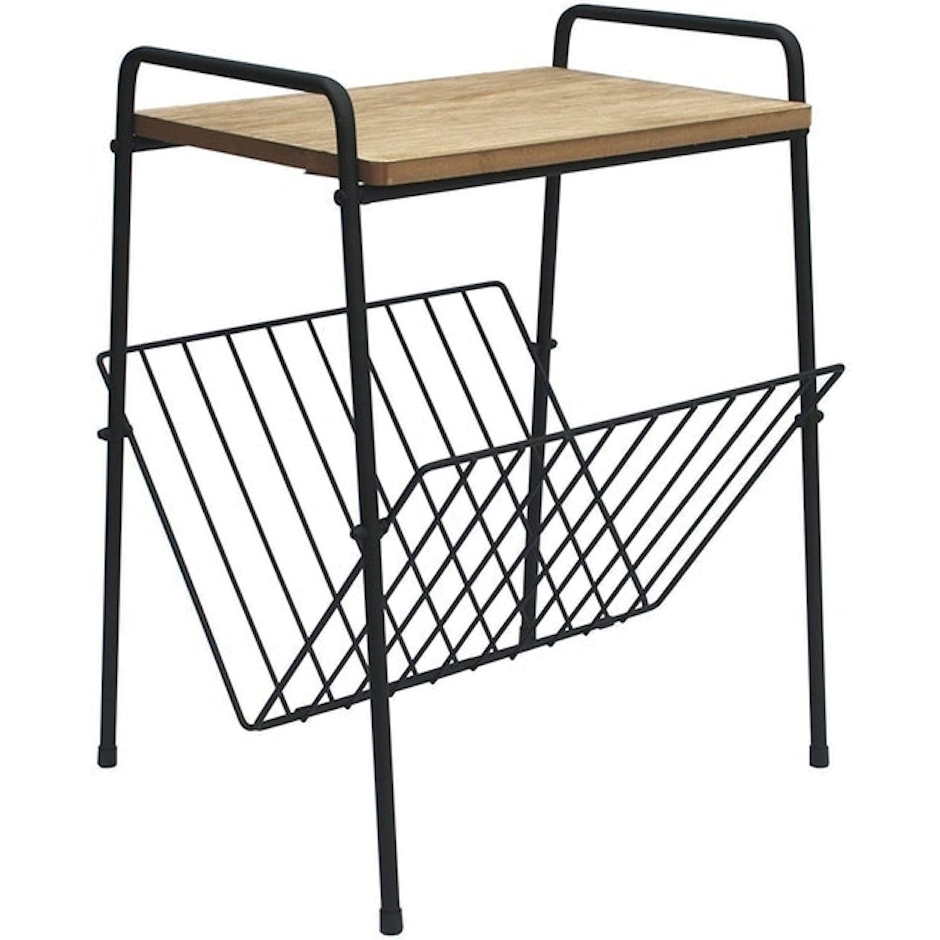 Marymarygardens | Next Black Metal Magazine Rack | Bronx S Side Table Translation missing: en-GB.activerecord.decorators.item_part_image/alt