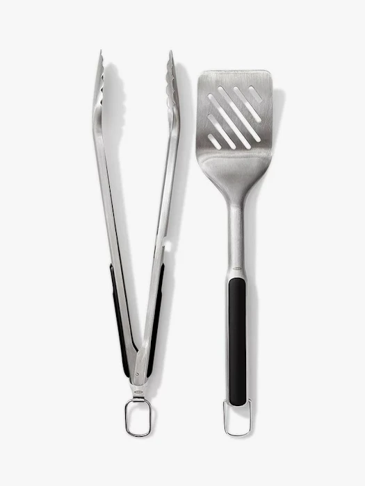 Oxo Good Grips Stainless Steel BBQ Turner & Tongs Translation missing: en-GB.activerecord.decorators.item_part_image/alt