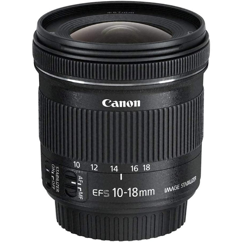 Canon EF-S10-18 mm f/4.5-5.6 IS STM Lens Translation missing: en-GB.activerecord.decorators.item_part_image/alt