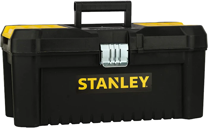 Stanley Essential 16" Toolbox With Metal latches Translation missing: en-GB.activerecord.decorators.item_part_image/alt