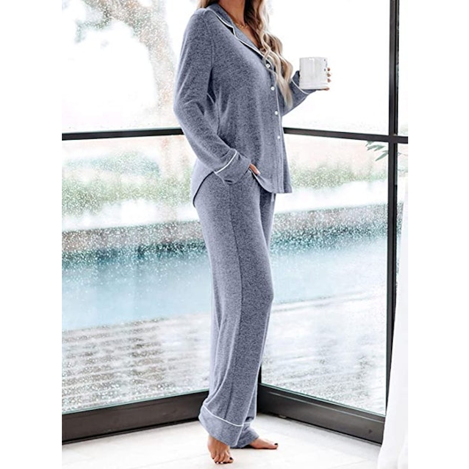 Happy Sailed Button Down Pyjamas Set Translation missing: en-GB.activerecord.decorators.item_part_image/alt