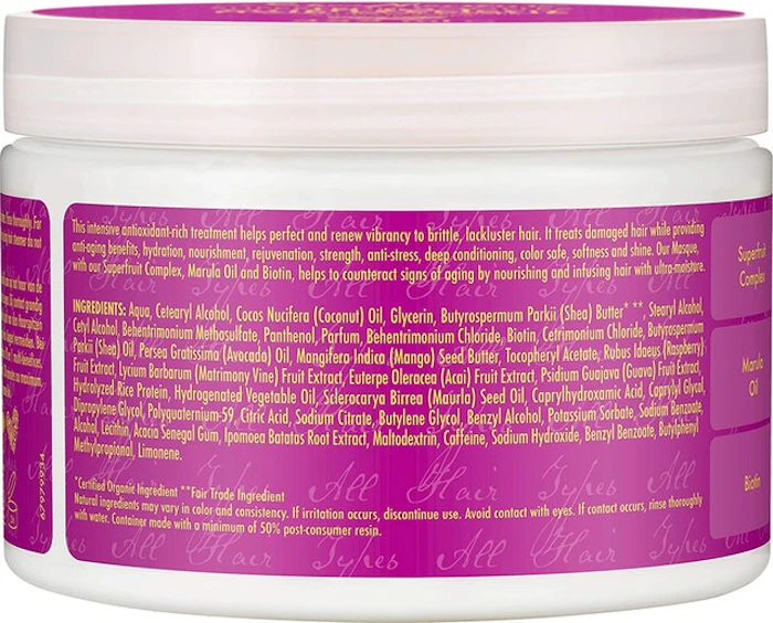Shea Moisture Superfruit Complex 10-in-1 Multi-Benefit Hair Masque Translation missing: en-GB.activerecord.decorators.item_part_image/alt