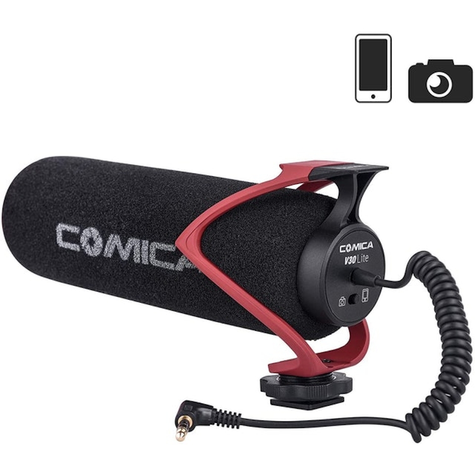 Comica Video Microphone Super-Cardioid Condenser Shotgun Microphone Translation missing: en-GB.activerecord.decorators.item_part_image/alt