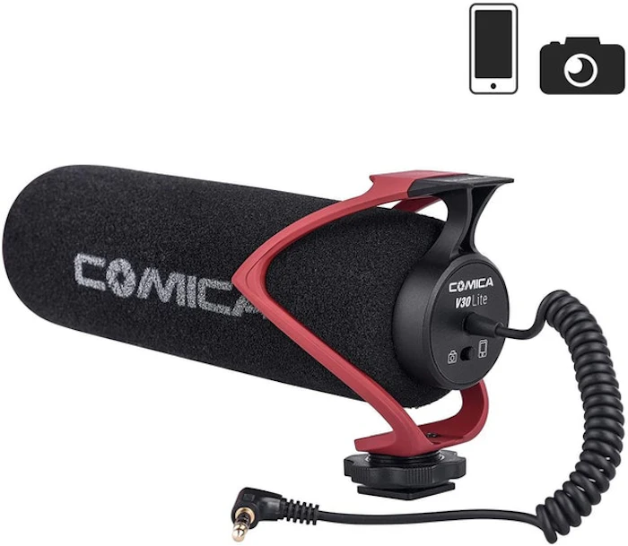 Comica Video Microphone Super-Cardioid Condenser Shotgun Microphone Translation missing: en-GB.activerecord.decorators.item_part_image/alt