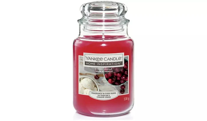 Yankee Candle Cherry Vanilla Candle Translation missing: en-GB.activerecord.decorators.item_part_image/alt