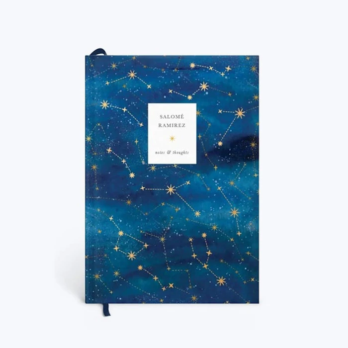 Papier Constellation Foiled Personalised Notebook Translation missing: en-GB.activerecord.decorators.item_part_image/alt
