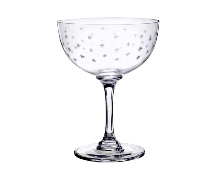 The Vintage List Champagne Saucers With Stars Design Translation missing: en-GB.activerecord.decorators.item_part_image/alt