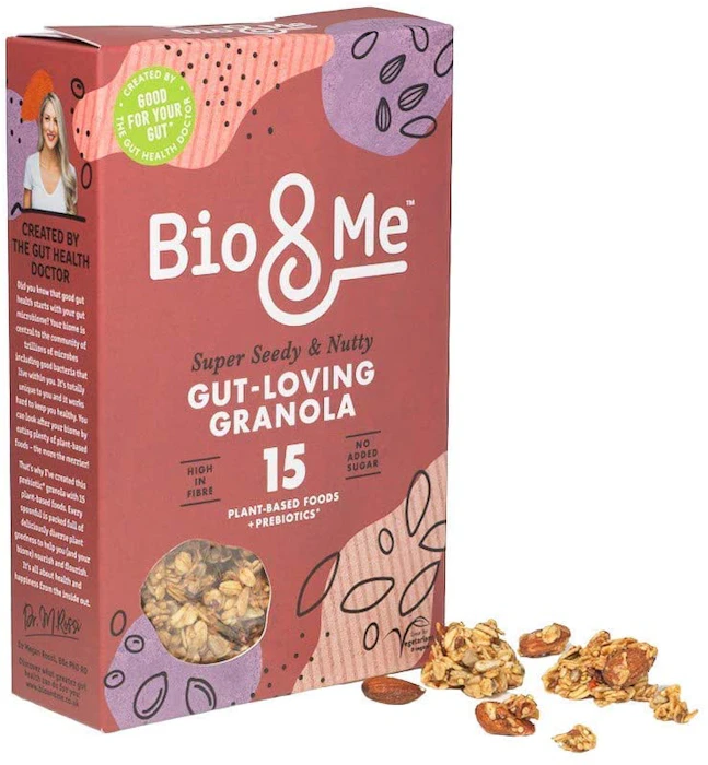 Bio&Me Super Seedy and Nutty Gut Loving Granola Translation missing: en-GB.activerecord.decorators.item_part_image/alt