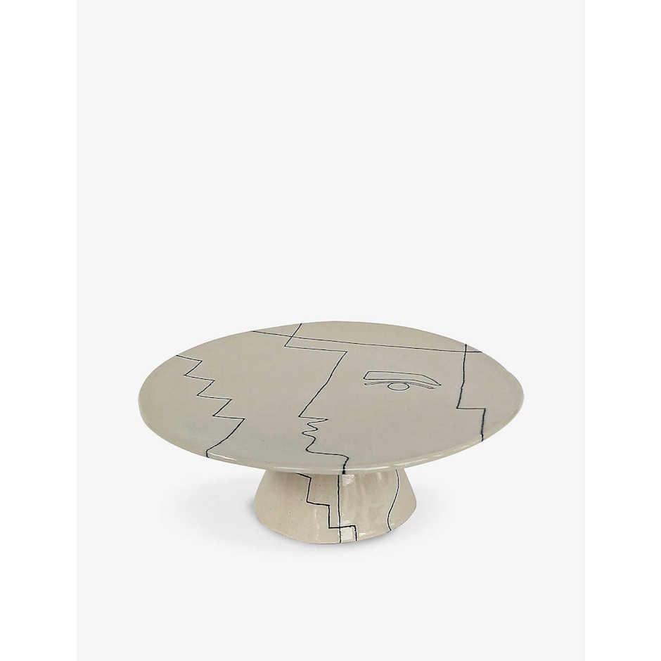 Hood Ceramics x Nicola Morland Jacqueline Stoneware Display Platter Translation missing: en-GB.activerecord.decorators.item_part_image/alt