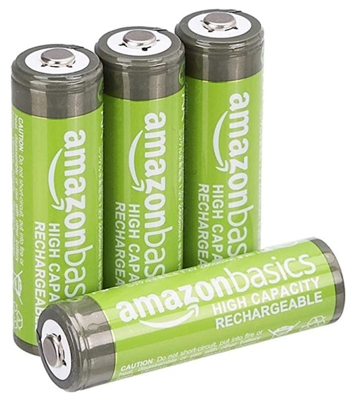 AA High-Capacity Rechargeable Batteries 2,400mAh 1
