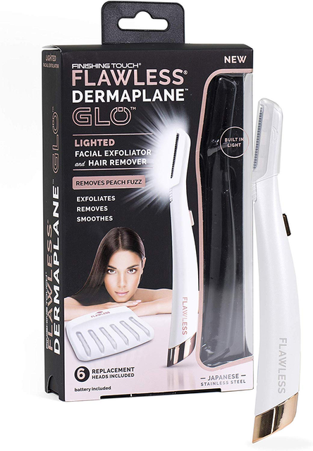 Flawless Dermaplane Glow Facial Hair Remover 1
