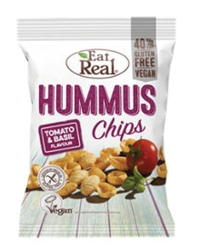 Tomato and Basil Hummus Chips 1
