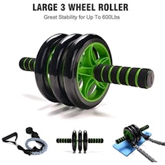 3-In-1 Ab Wheel Roller Kit