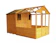 Mercia Wooden 10 x 6ft Greenhouse Combi Shed 1