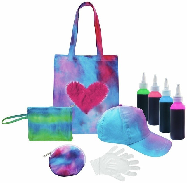 3. Tulip Tie Dye Fashion Kit with Lace Designs 1