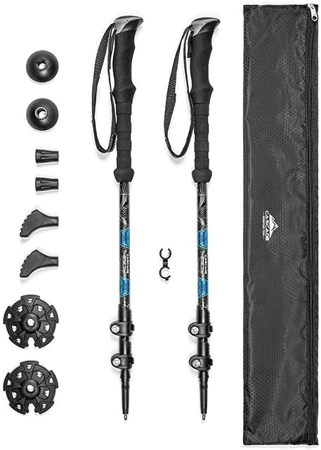 Carbon Fibre Trekking Poles 1
