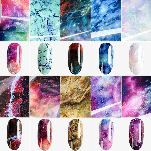 Holographic Foil Transfer Wraps 2