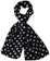 TJC 100% Mulberry Silk Polka Dot Print Scarf 1