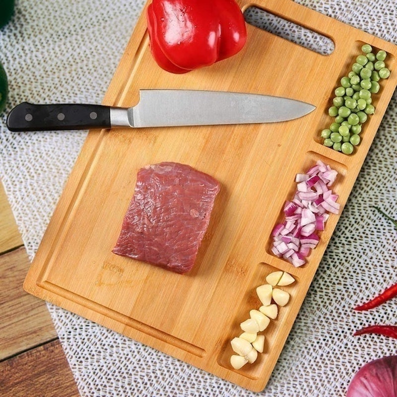 Organic Reversible Bamboo Cutting Board 1