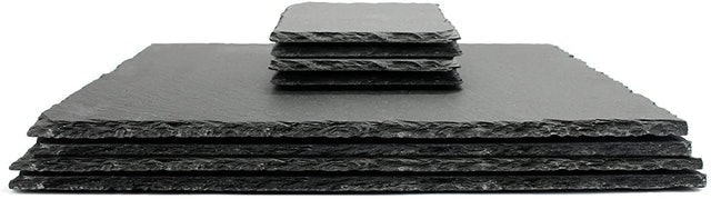 Natural Slate Placemats with Coasters 1